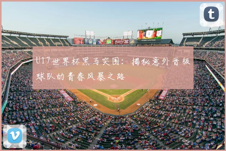 U17世界杯黑马突围：揭秘意外晋级球队的青春风暴之路